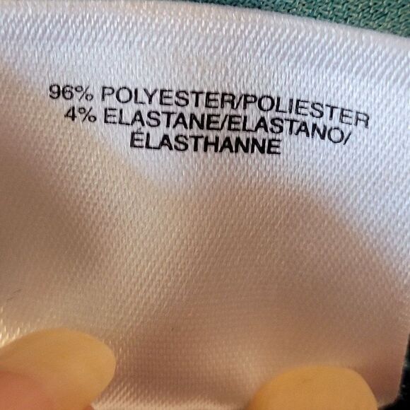 Womens Pappagallo‎ Dress Sleeveless Scoop Neck Tea Length Aline Floral Blue M - Picture 6 of 6